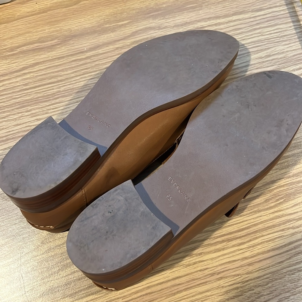 Everlane The Modern Loafer in Camel - WORN ONCE! Absolutley beautiful leather - Picture 6 of 7